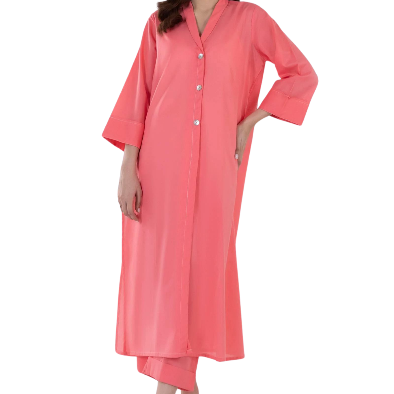 Coral lawn outfit