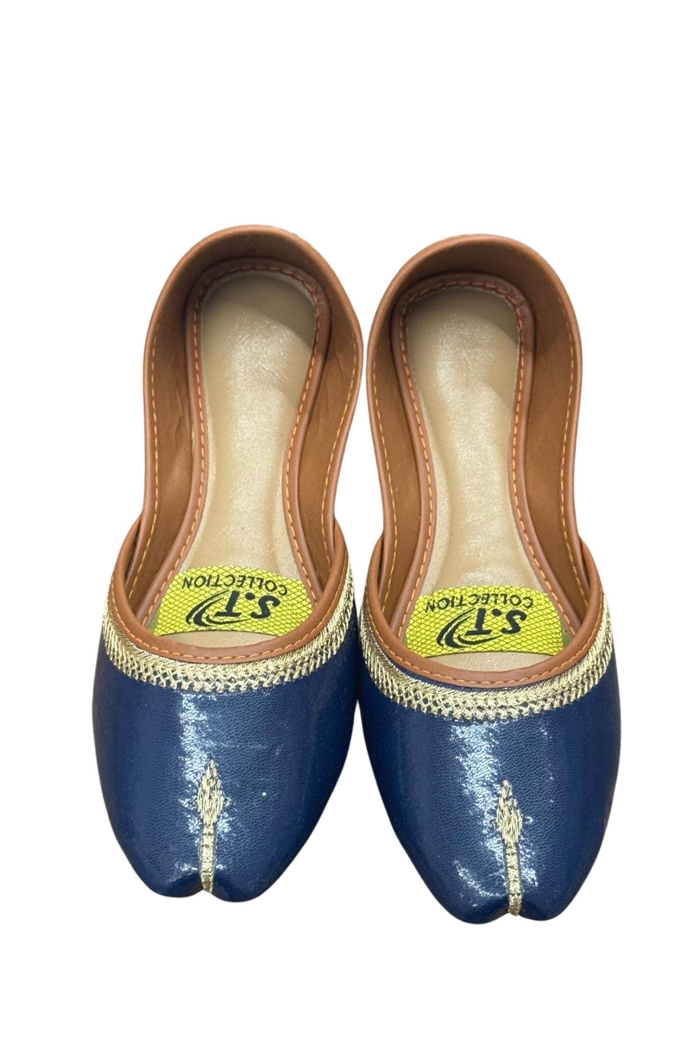 Midnight Blue Regal Khussa