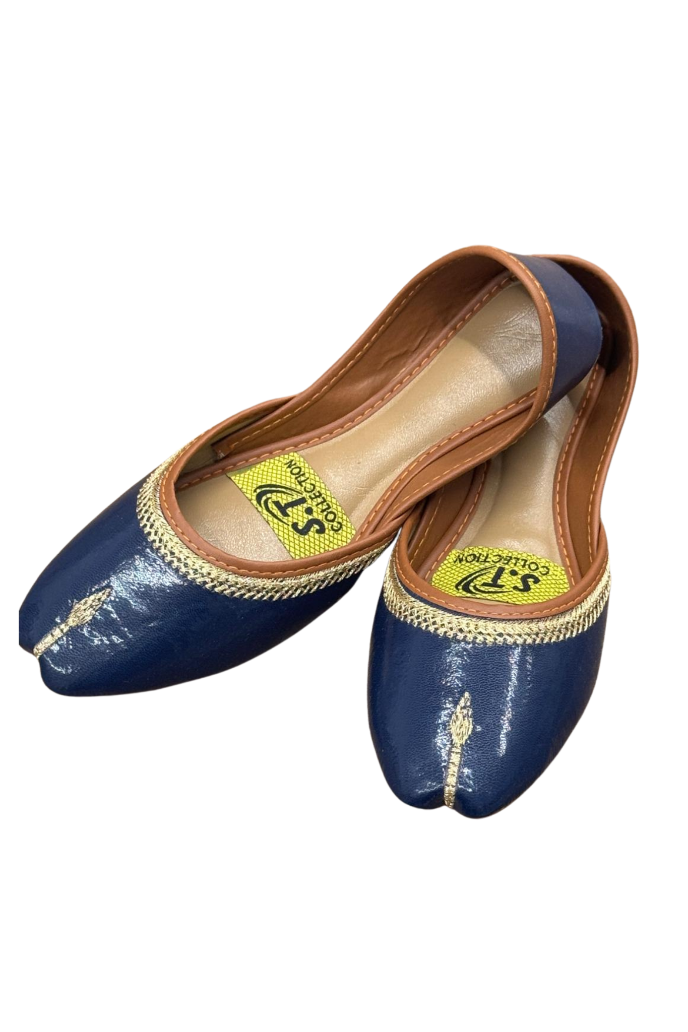 Midnight Blue Regal Khussa