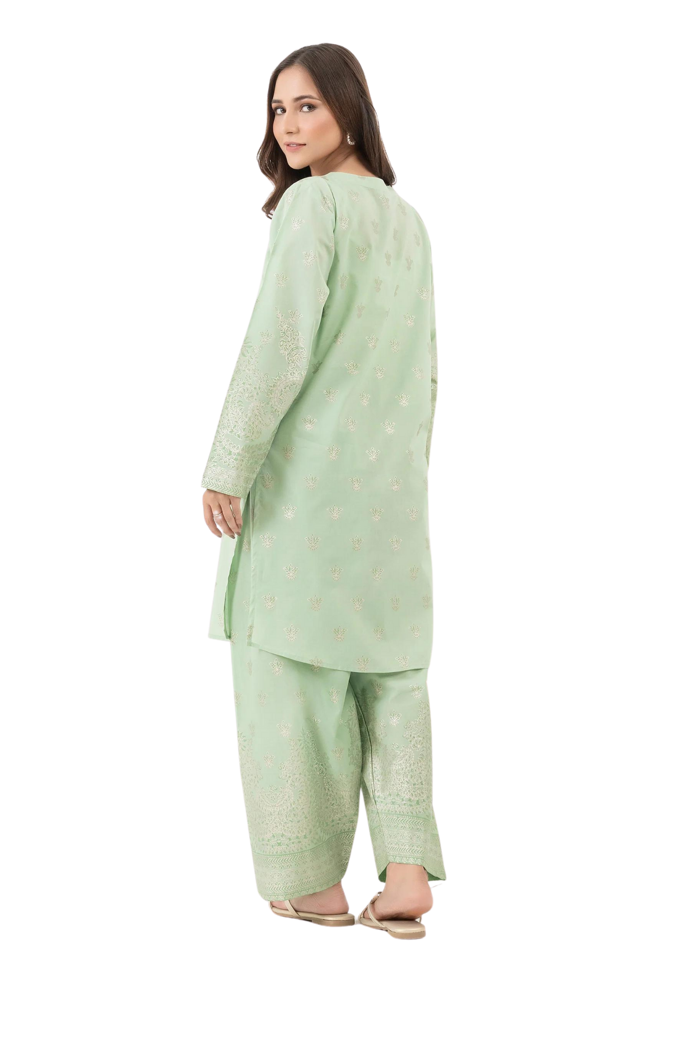 2-Piece Cambric Suit - Dyed (Pret)