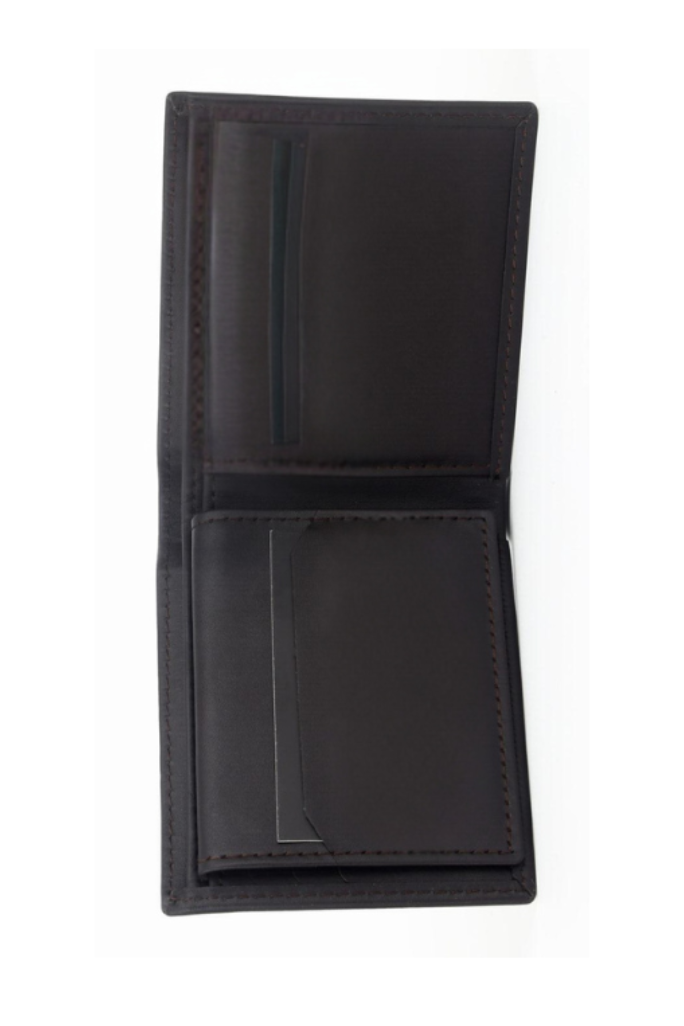 Classic Black Leather Belt & Wallet Gift Set