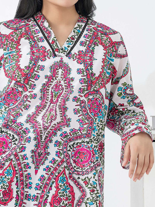 Paisley Printed Casual Top