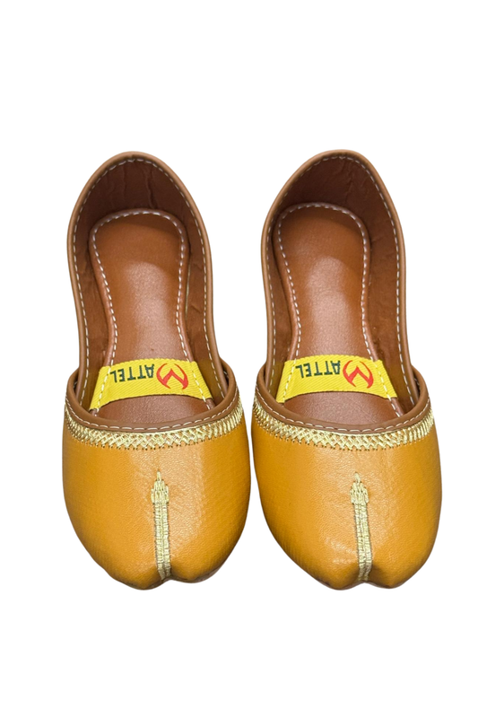 Mustard Gold Classic Khussa