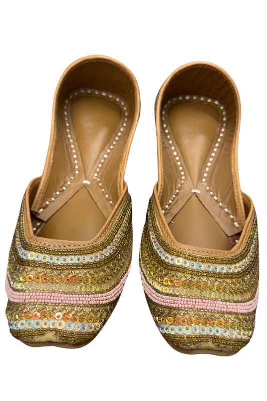 Golden Sequin Khuss