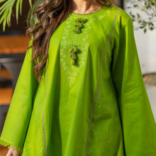 Vibrant Lime Green Co-ord Set